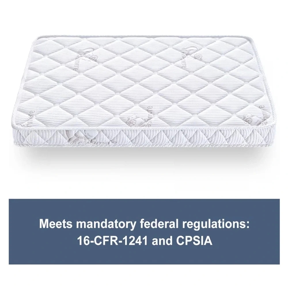 White Quilted Mattress Topper